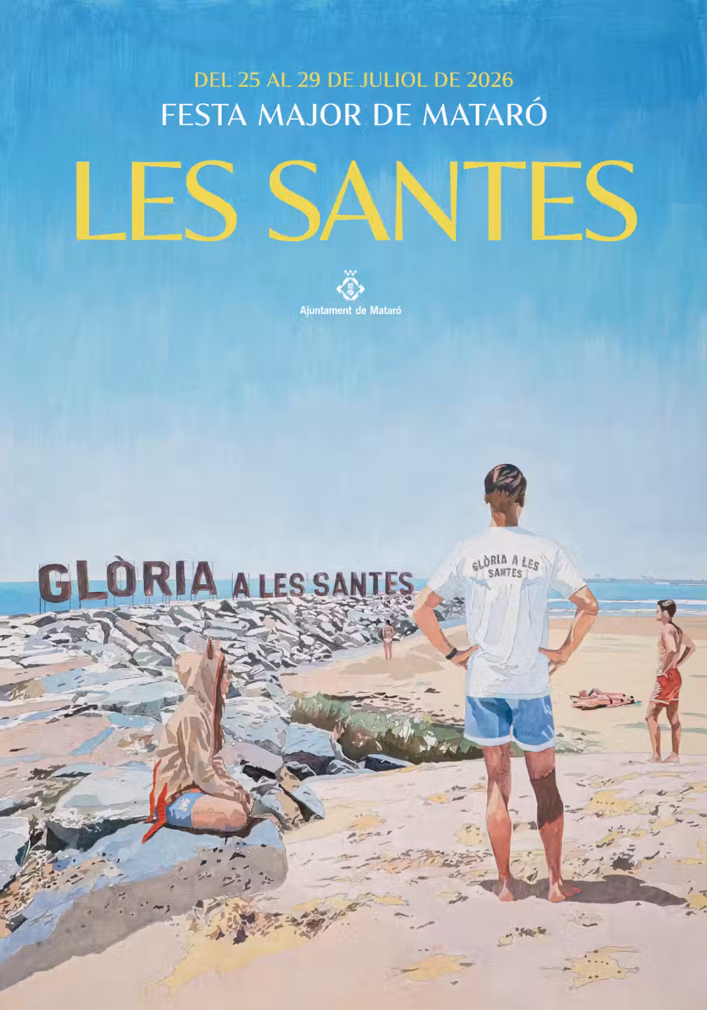 Cartell oficial de Les Santes 2026 · Festa Major de Mataró